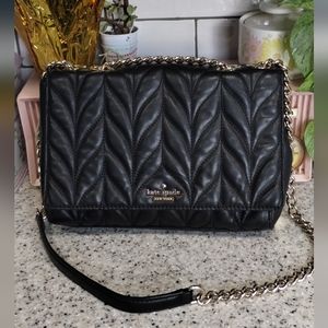 Kate Spade Black  Leather Briar Bag